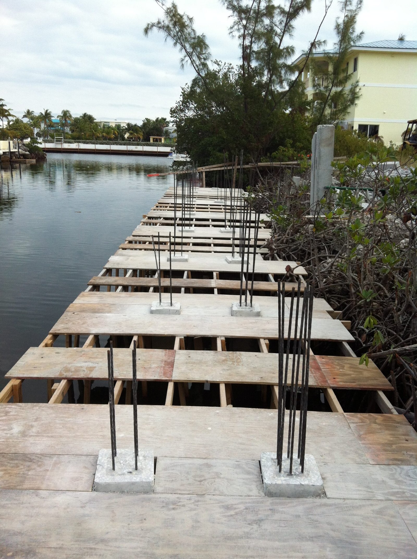 Custom Dock and Seawall Construction